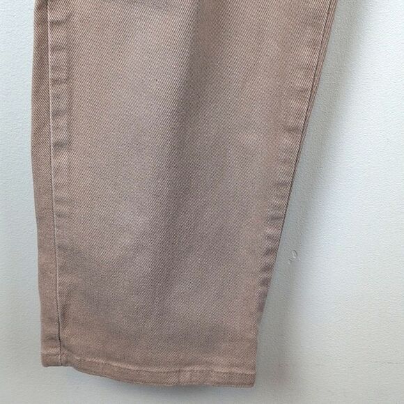 Ralph Lauren Tan Lauren Jeans Co High-Waisted Jean Straight Leg Pants Size 10P - Picture 6 of 10